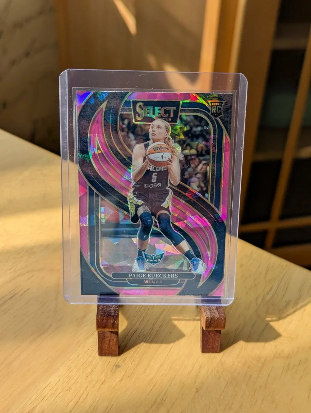 Set Of 2025 Panini Select Concourse & Premier WNBA Pink Ice Paige Bueckers RC